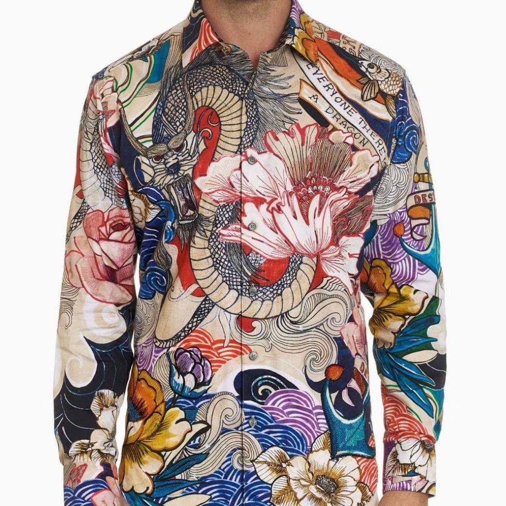 Robert Graham Joe Joe limited edition XL classic fit